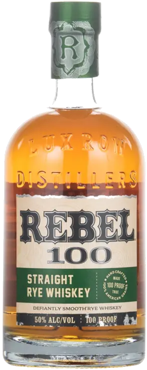 REBEL STRAIGHT RYE WHISKEY