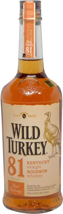 WILD TURKEY 81 STRAIGHT BOURBON