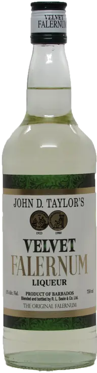 JOHN D TAYLORS VELVET FALERNUM LIQUEUR