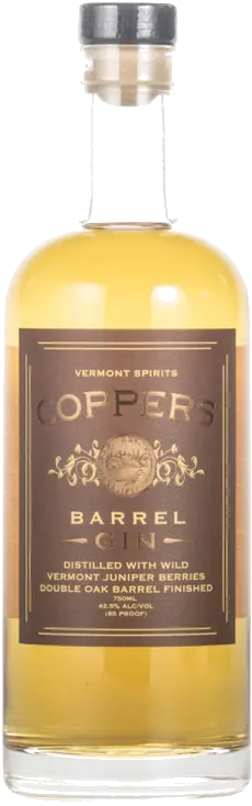 COPPERS BARREL VERMONT SPIRIT GIN