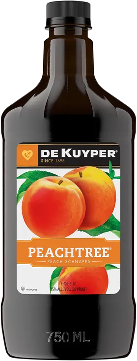 DEKUYPER PEACHTREE PEACH SCHNAPPS PET