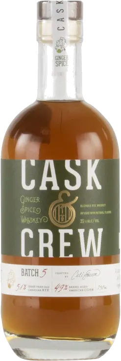 CASK & CREW GINGER SPICED WHISKEY