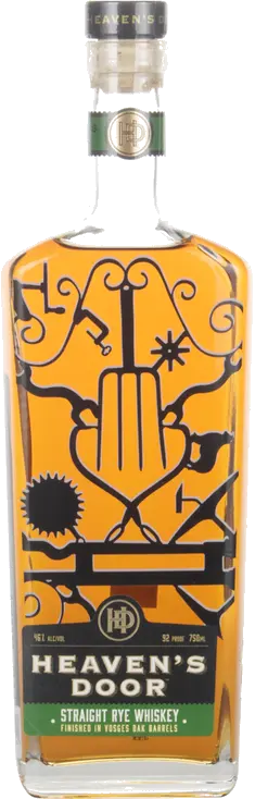 HEAVENS DOOR STRAIGHT RYE WHISKEY