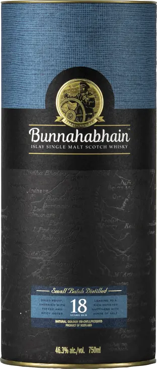 BUNNAHABHAIN 18YR SINGLE MALT SCOTCH