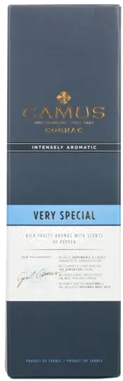 CAMUS VS INTENSELY AROMATIC COGNAC