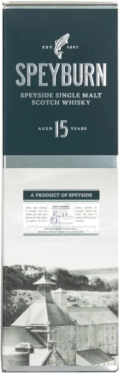 SPEYBURN 15YR SPEYSIDE SNGLE MALT SCOTCH