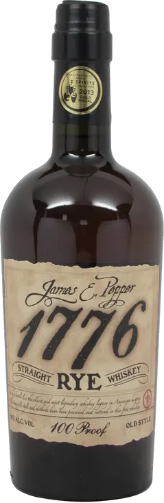JAMES E PEPPER 1776 STRAIGHT RYE WHISKEY