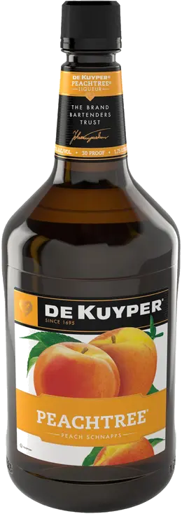 DEKUYPER PEACHTREE PEACH SCHNAPPS PET