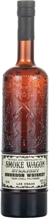 SMOKE WAGON STRAIGHT BOURBON WHISKEY