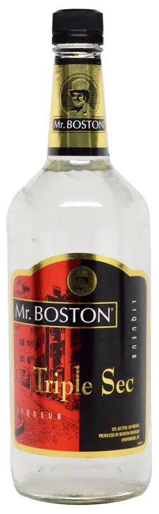 MR BOSTON TRIPLE SEC LIQUEUR