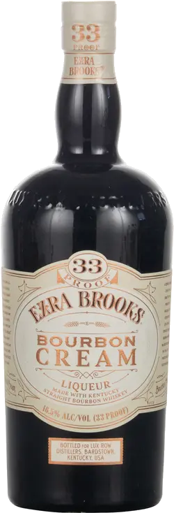 EZRA BROOKS BOURBON CREAM LIQUEUR