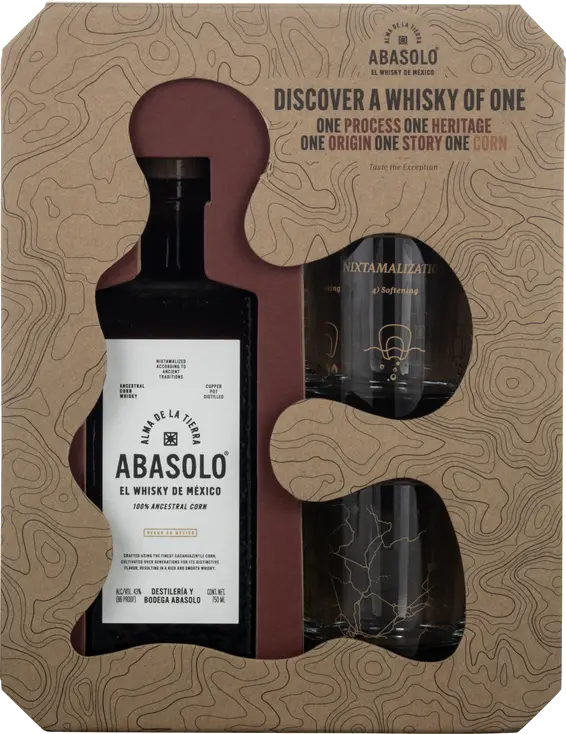 ABASOLO WHISKEY W/ROCKS GLASS