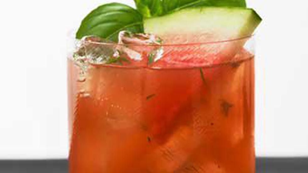 Basil Watermelon Cooler