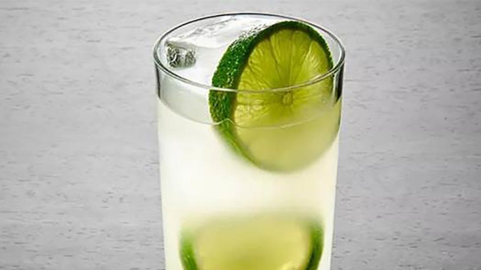 Mint Basil Limeade Mocktail