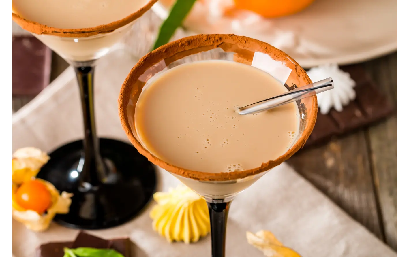 Autumn Cappuccino Martini