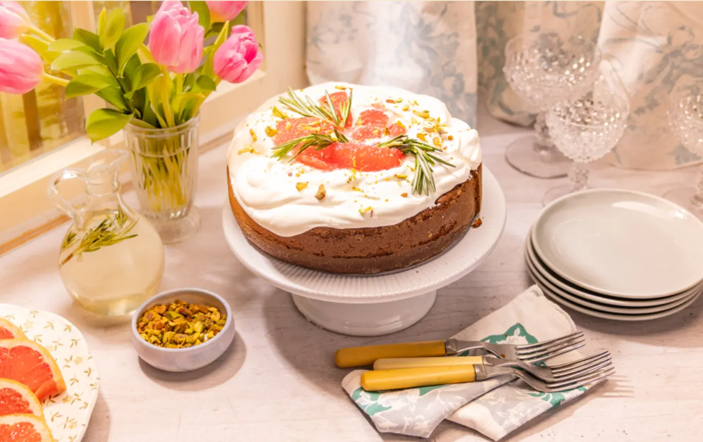 Campari Olive Oil Cake