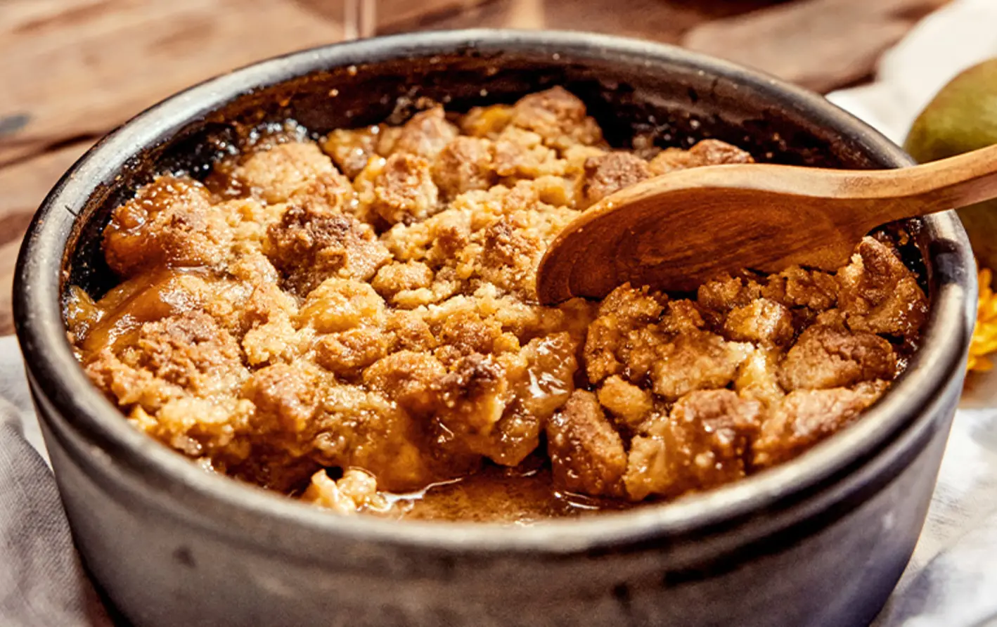 Fiery Apple Crumble