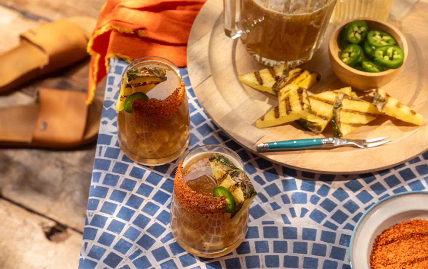 Smoky Pineapple Margarita