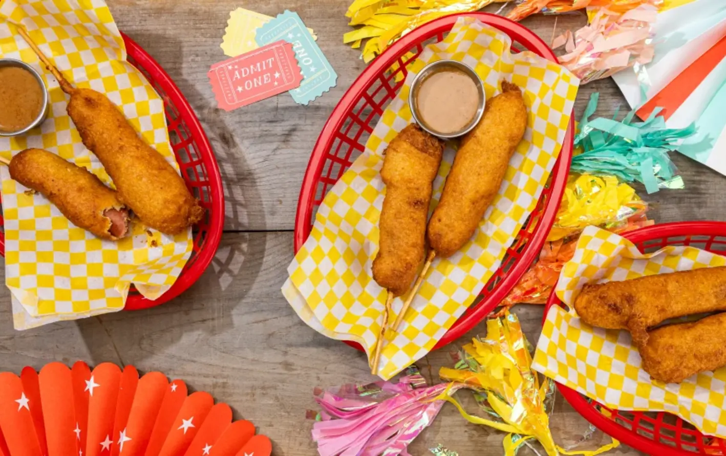 Spiced Rum Corn Dogs