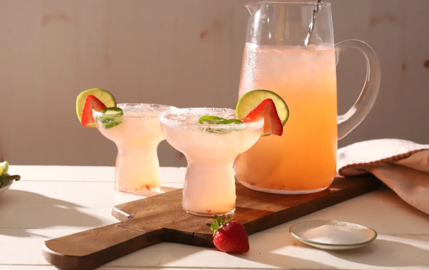 Strawberry Jalapeño Margarita 