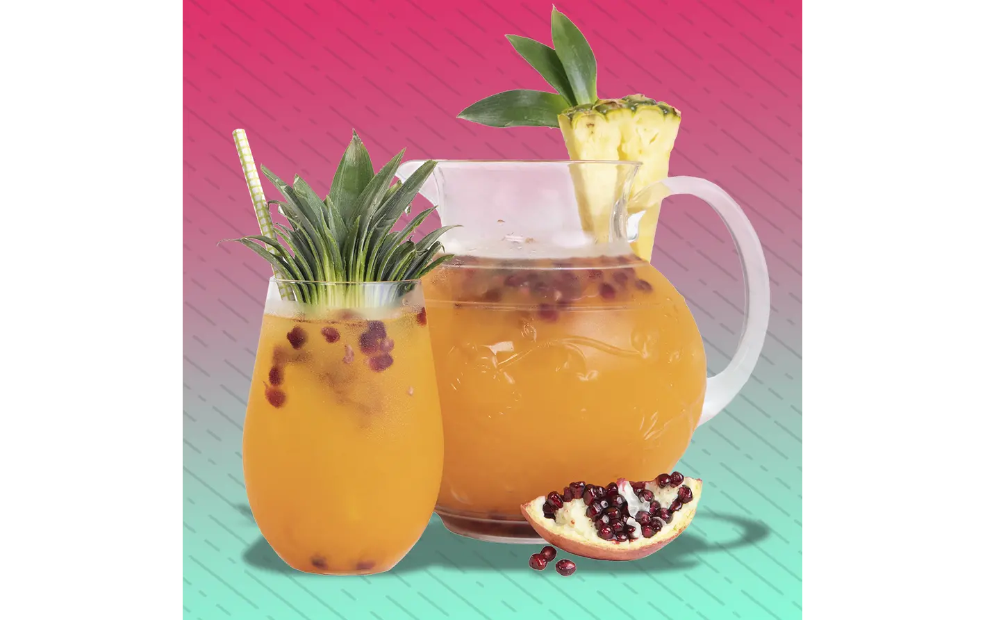 Garden Party Punch 2 Liter Batch