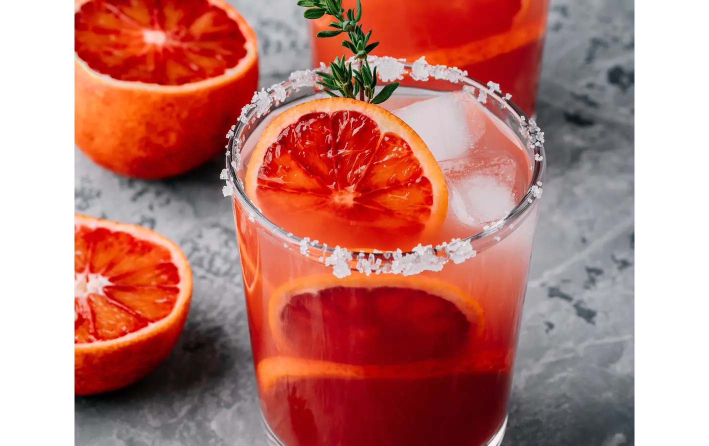 Blood Orange Sunset Margarita