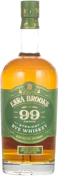 EZRA BROOKS 99 STRAIGHT RYE WHISKEY