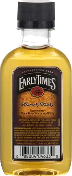 EARLY TIMES STRAIGHT BOURBON PET