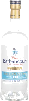 BARBANCOURT WHITE RUM 110 PROOF