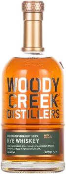 WOODY CREEK RYE WHISKEY