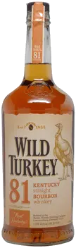 WILD TURKEY 81 STRAIGHT BOURBON